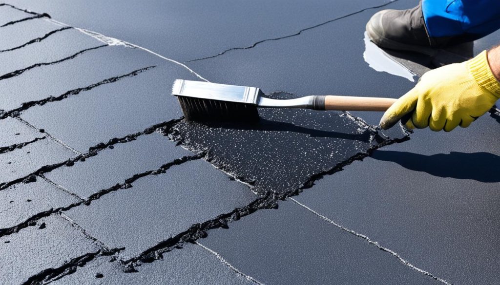 Lekkage Bitumen Dak Repareren